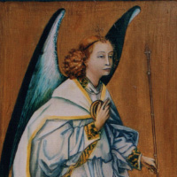Anioł według Rogier van der Weyden, 18x30cm