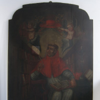 Obraz olejny na desce: Św. Bonawentura (2005)